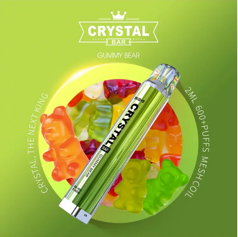 Crystal Bar 600 Einweg Vape - Gummy Bear