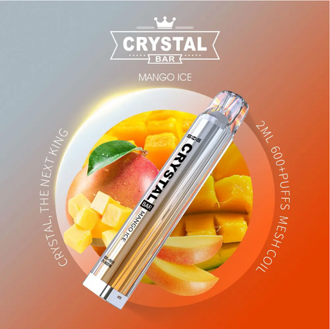 Crystal Bar 600 Einweg Vape - Mango Ice
