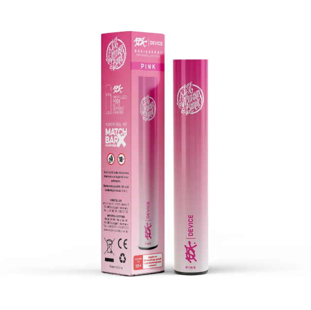 187 Device PODS Kit Akku 500mAh - Pink - Authentic-Smoke