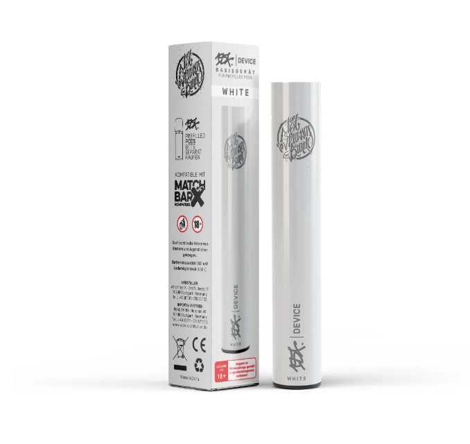 187 Device PODS Kit Akku 500mAh - White - Authentic-Smoke