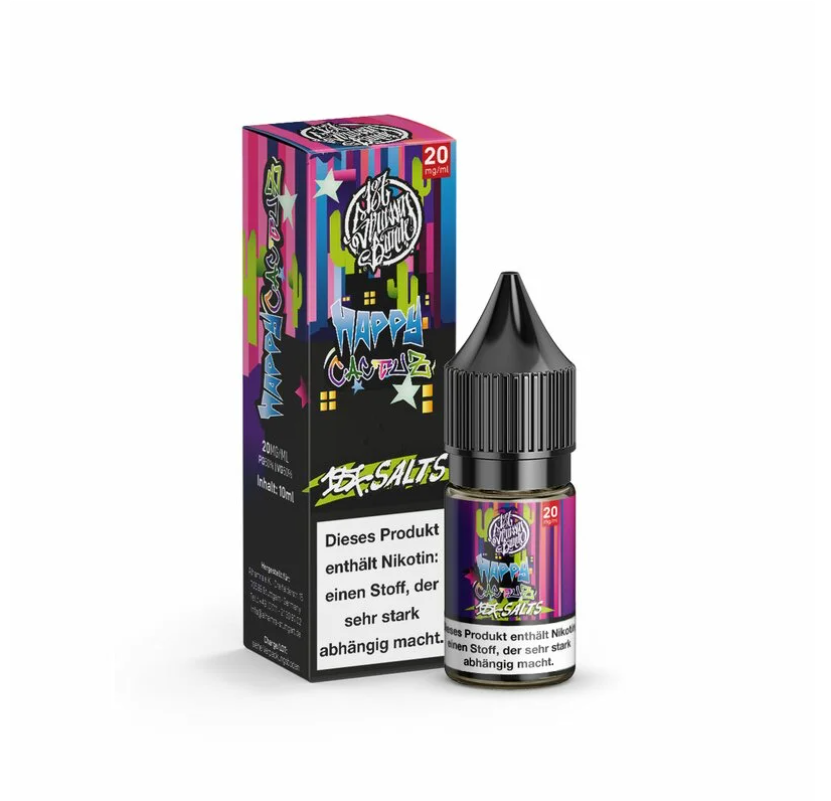 187 Salts Liquid 20 mg/ml - 10ml - Nikotinsalz - Happy Cactuz - Authentic-Smoke