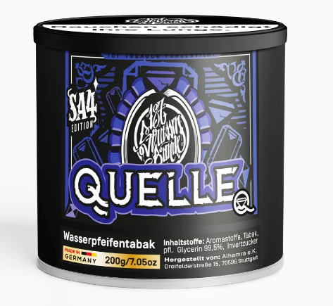 187 Strassenbande Tabak - Quelle - 200gr. Shisha Tabak - Authentic-Smoke