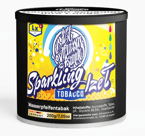 187 Strassenbande Tabak - Sparkling IzeT - 200gr. Shisha Tabak - Authentic-Smoke