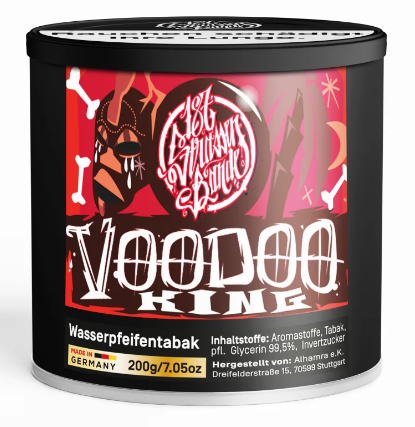 187 Strassenbande Tabak - VOODOO - 200gr. Shisha Tabak - Authentic-Smoke