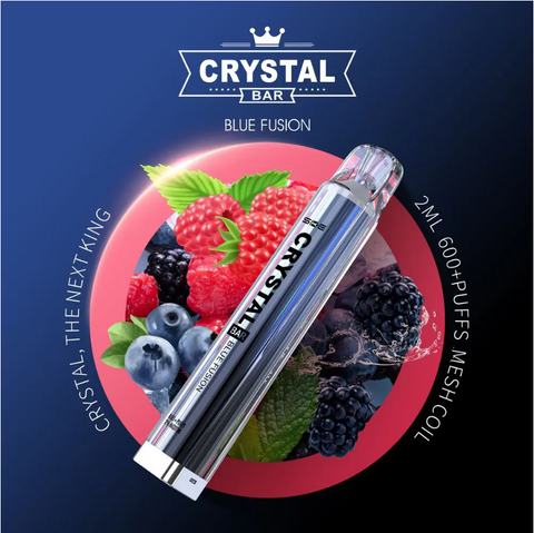 Crystal Bar 600 Einweg Vape - Blue Fusion