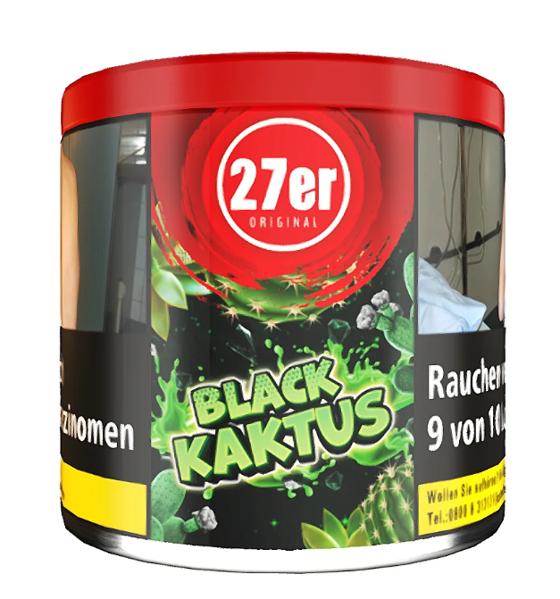 27er Tabak - Black Kaktus - 200gr. Shisha Tabak - Authentic-Smoke