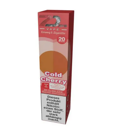 7Days Einweg Vape - Cold Cherry