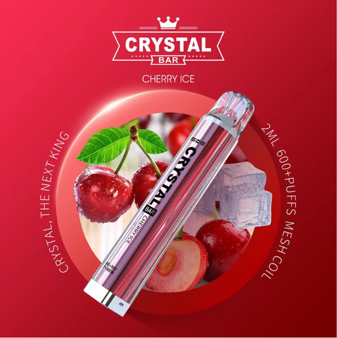 Crystal Bar 600 Einweg Vape - Cherry Ice
