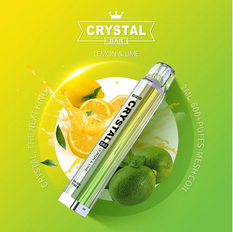 Crystal Bar 600 Einweg Vape - Lemon&Lime