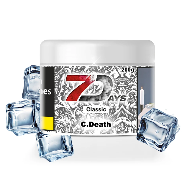 7Days Classic - Cold Death 200gr. Shisha Tabak - Authentic-Smoke