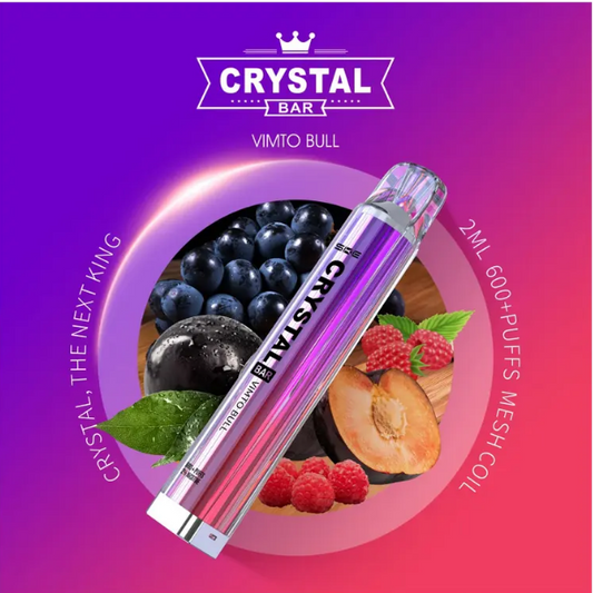 Crystal Bar 600 Einweg Vape - Vimbull Ice - Authentic-Smoke