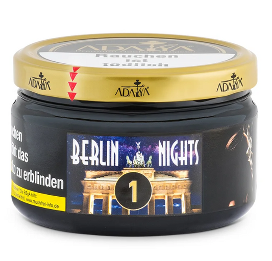 Adalya Tabak - Berlin Nights 1 - 200gr. Shisha Tabak - Authentic-Smoke