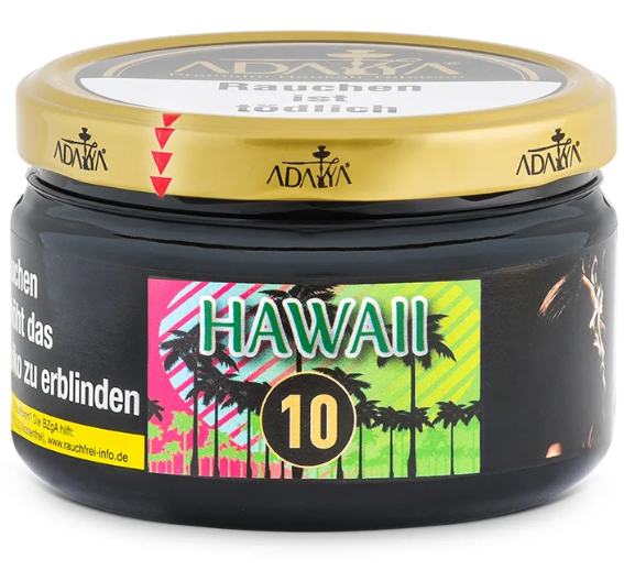 Adalya Tabak - Hawaii 10 - 200gr. Shisha Tabak - Authentic-Smoke