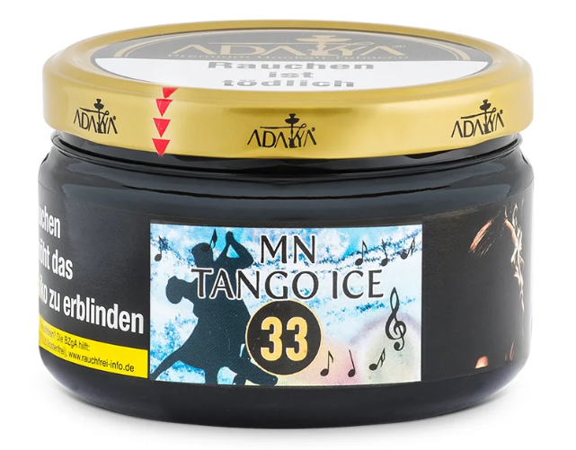 Adalya Tabak - MN Tango Ice 33 - 200gr. Shisha Tabak - Authentic-Smoke