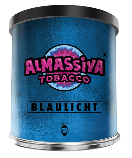 Almassiva Tabak - Blaulicht - 200gr. Shisha Tabak - Authentic-Smoke