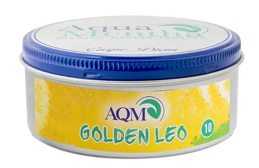 Aqua Mentha Tabak - Golden Leo - 200gr. Shisha Tabak - Authentic-Smoke