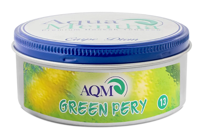 Aqua Mentha Tabak - Green Pery - 200gr. Shisha Tabak - Authentic-Smoke