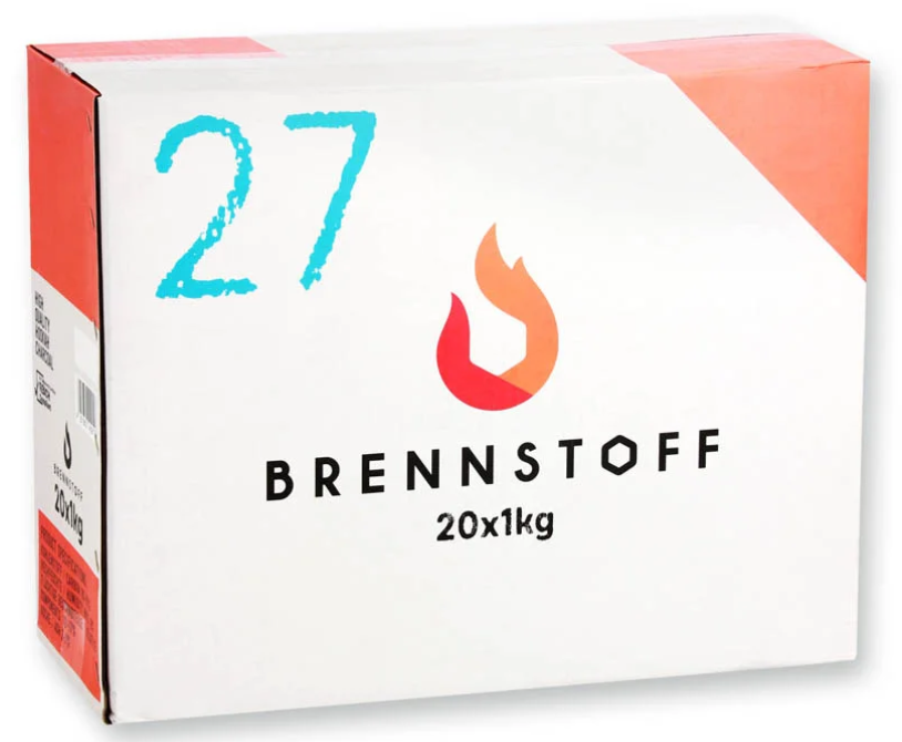 Brennstoff 27 Premium Coconut - 20KG - Authentic-Smoke