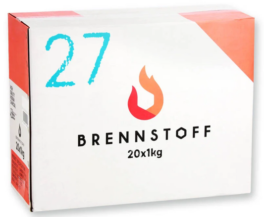 Brennstoff 27 Premium Coconut - 20KG - Authentic-Smoke