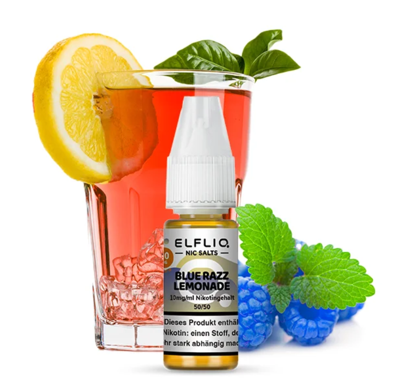 Elfliq by Elf Bar Liquid 20 mg/ml - Blue Razz Lemonade - Authentic-Smoke