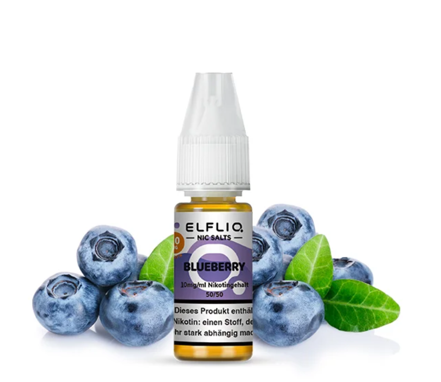 Elfliq by Elf Bar Liquid 20 mg/ml - Blueberry - Authentic-Smoke