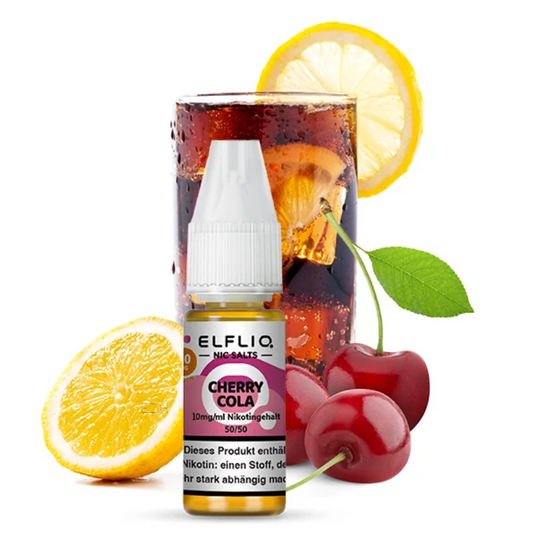 Elfliq by Elf Bar Liquid 20 mg/ml - Cherry Cola - Authentic-Smoke