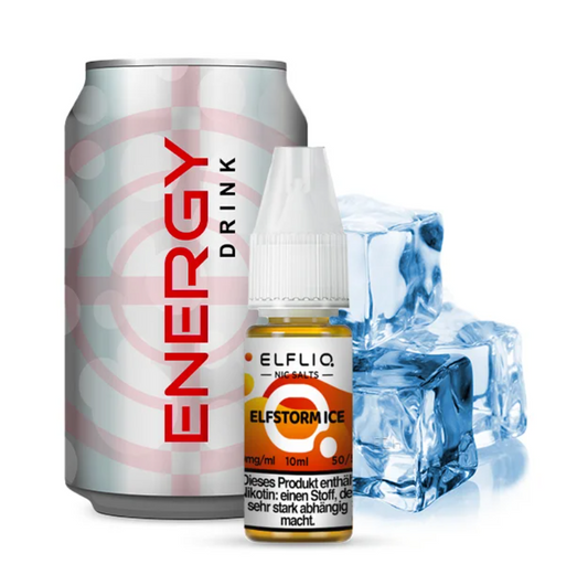 Elfliq by Elf Bar Liquid 20 mg/ml - Elfstorm Ice - Authentic-Smoke