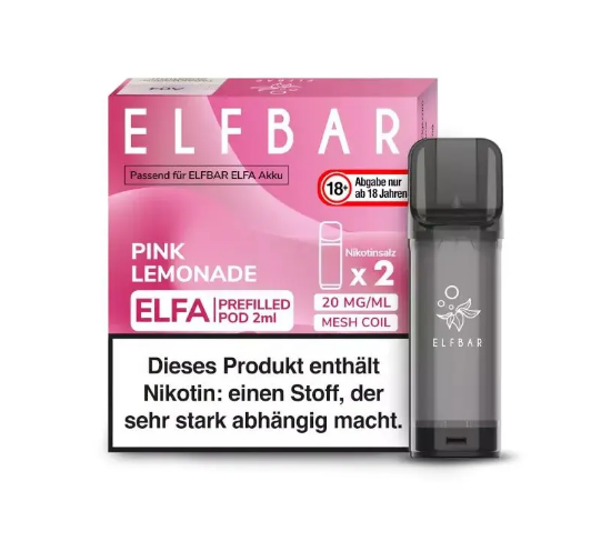 Elfa Pod System Prefilled Pod - Pink Lemonade - Authentic-Smoke