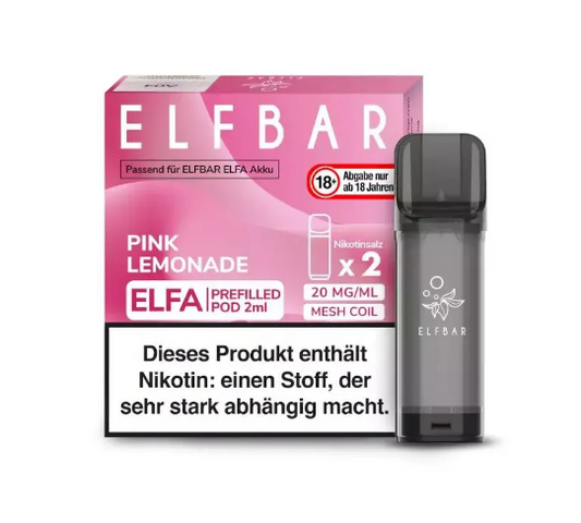 Elfa Pod System Prefilled Pod - Pink Lemonade - Authentic-Smoke