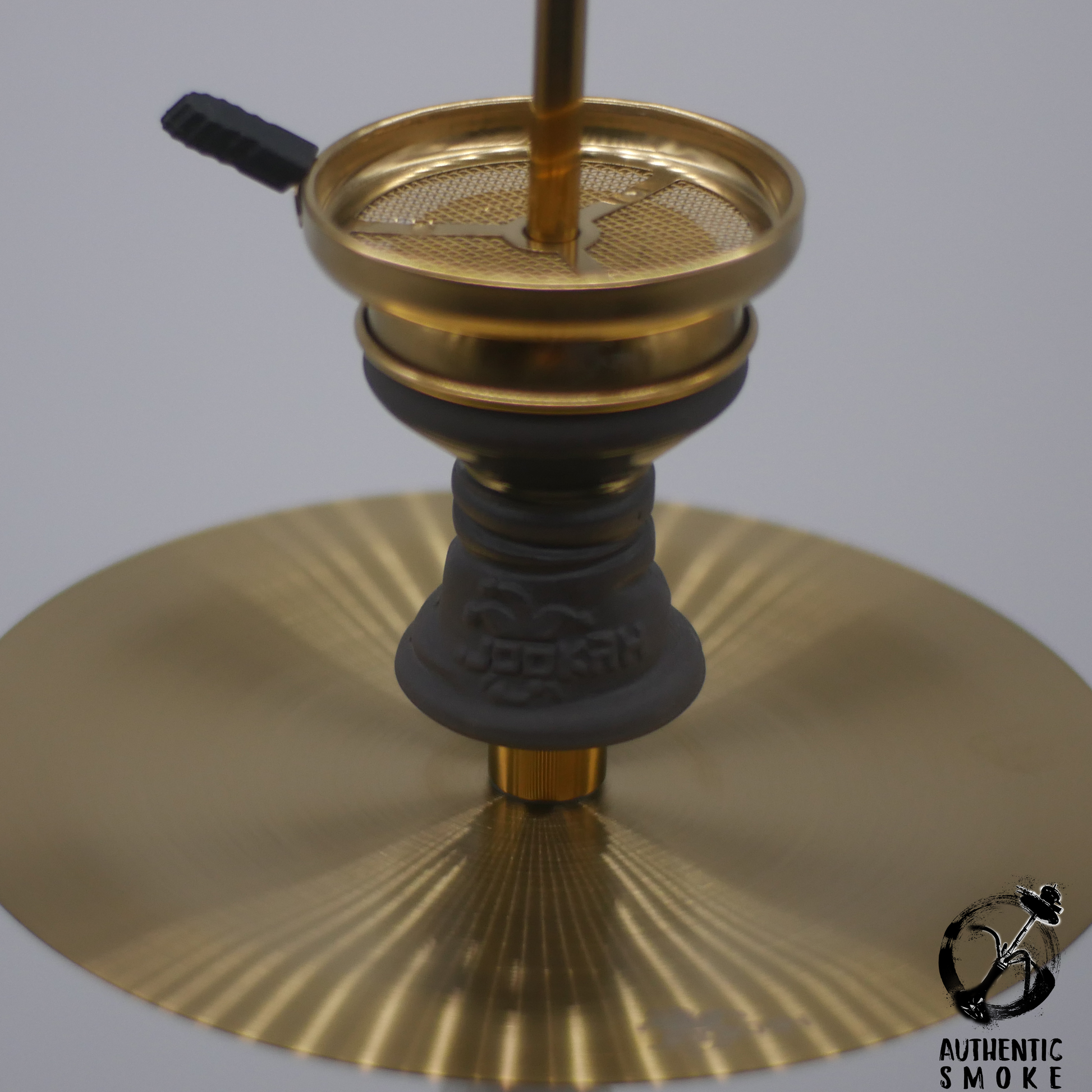 Jookah Edelstahl Shisha Royal Flush - Gold/White - Authentic-Smoke