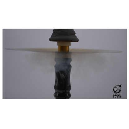 Jookah Edelstahl Shisha Royal Flush - Gold/Black - Authentic-Smoke